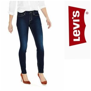 Levi 711 Skinny Jeans Dark Wash 28